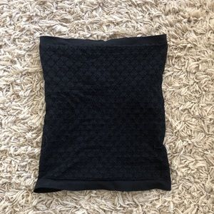 Free People Black Crop Top